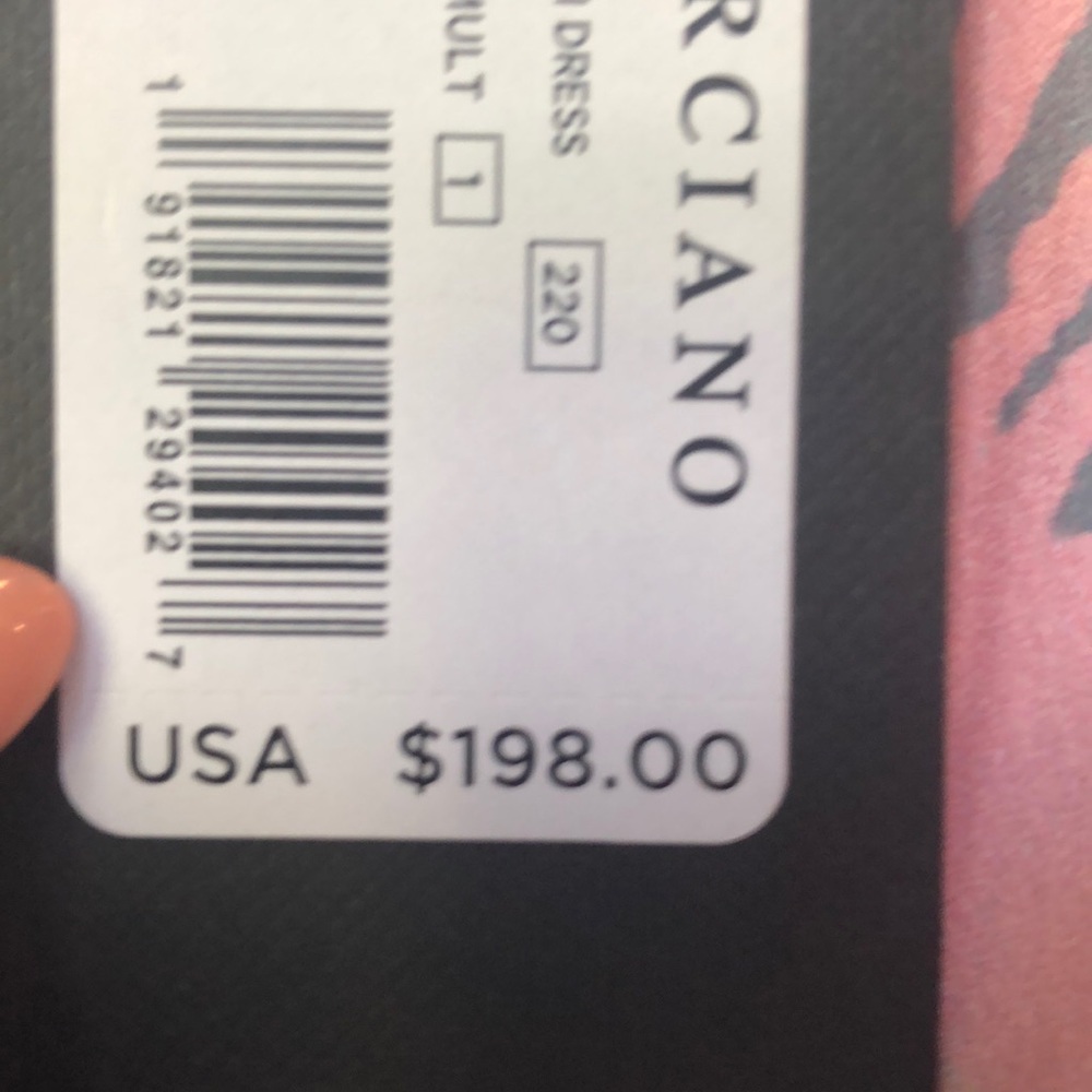 Marciano: HAUTE TROPIC MAXI DRESS Sz: 0 - Picture 6 of 6
